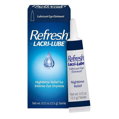 Refresh, Lacri Lube Lubricant Eye Ointment, 0.12 Oz Refresh
